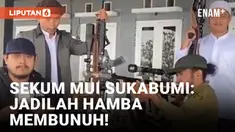 Sekum MUI Sukabumi Bawa Senapan dan Diduga Ajak Makar