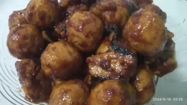 Resep cilok bumbu BBQ. (dok. Cookpad @kobisasi)