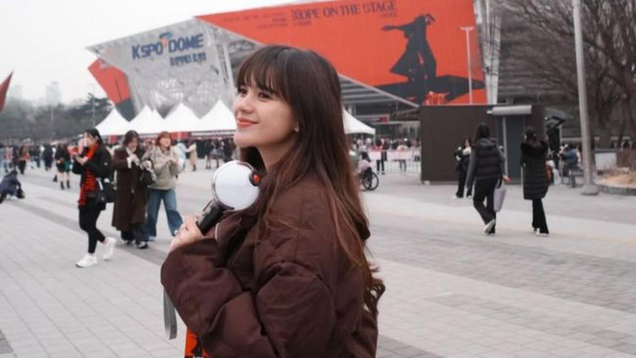 Audi Marissa hadiri konser J-Hope di Seoul. (credit:instagram.com/audimarissa)