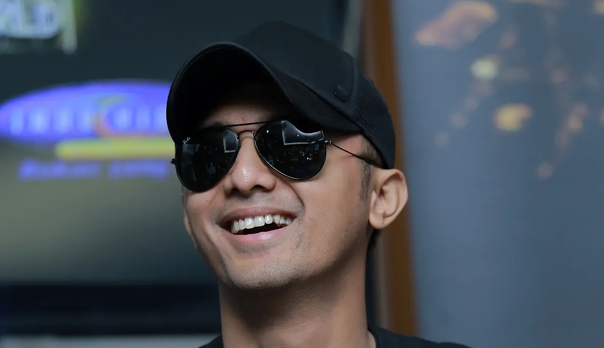 Suami Sonya Fatmala itu mengaku tidak kesulitan meski ini baru pertama kali dilakoninya. Ia menjadi pengisi suara Mr. Masrani dan Barry. (Adrian Putra/Bintang.com)
