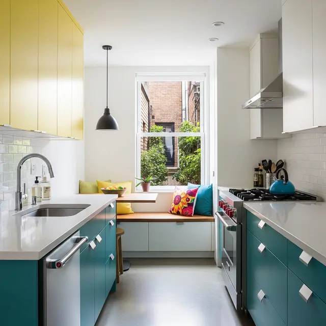 9 Desain Dapur Minimalis di Rumah Gang Sempit,