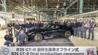 Nissan resmi mengakhiri produksi mobil legendaris GT-R R35 setelah 18 tahun mengaspal (Nissan)