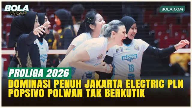 Tanpa Ampun! Jakarta Electric PLN Hajar Popsivo Polwan 3-0 dan Melonjak ke Papan Atas Proliga 2026