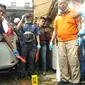 Ledakan diduga bom bunuh diri terjadi di Markas Kepolisian Resor Kota Besar (Mapolrestabes) Medan, Jalan HM Said, Kecamatan Medan Perjuangan, Kota Medan. (Liputan6.com/Reza Efendi)