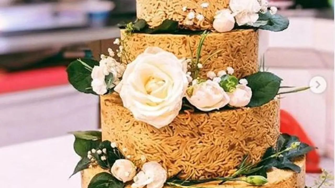 Kue Pengantin dari Bahan Mii nstan