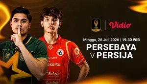 Streaming Persebaya vs Persija - Piala Presiden 2026: Duel Pemain Kunci Hanya di Vidio