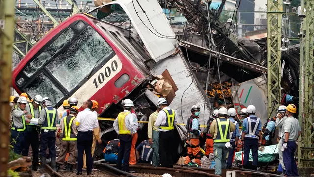 Kecelakaan Kereta dan Truk di Jepang, 35 Orang Terluka