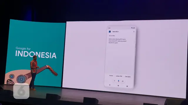 Google Assistant bisa dipakai untuk mengakses aplikasi BCA Mobile Banking di smartphone