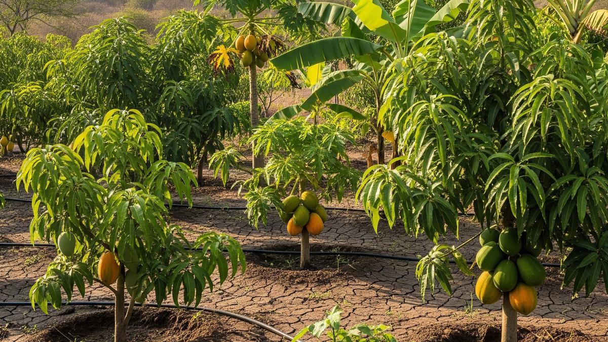 Tips Membuat Kebun Buah di Musim Kemarau agar Tetap Subur Tanpa Boros Air