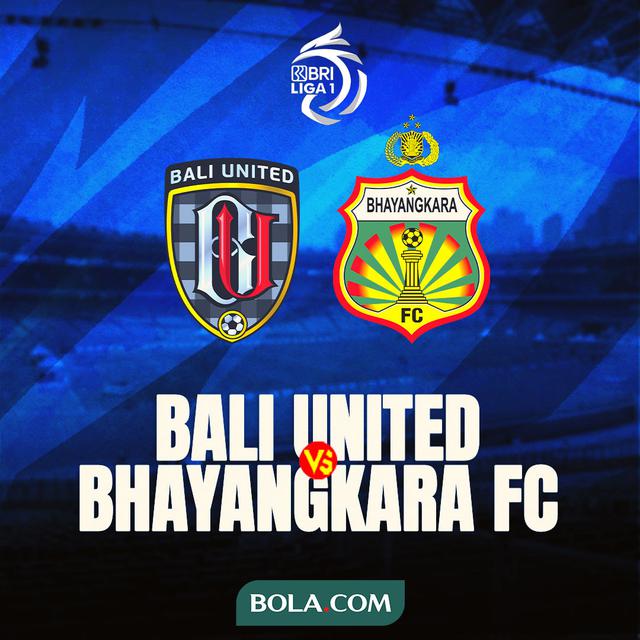 BRI Liga 1 - Bali United Vs Bhayangkara FC