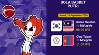 Asian Games 2026 Women’s Basketball: Ujian Berat Malaysia dan Duel Penentu Klasemen di Vidio