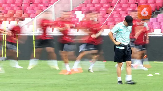 Foto: Intip Latihan Timnas Indonesia Jelang Hadapi Irak di Kualifikasi Piala Dunia 2026