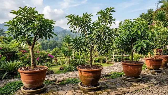 Cara Menanam Alpukat agar Tidak Terlalu Tinggi/AI Generated