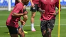 Timnas Swiss akan berhadapan dengan Skotlandia pada matchday 2 Grup A Euro 2024 di Cologne Stadium, Koln, Jerman, Kamis (20/6/2024), pukul 02.00 WIB. (Fabrice COFFRINI / AFP)