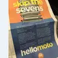 Lenovo meluncurkan sebuah kampanye iklan bertajuk "Skip the Sevens", agar konsumen tidak membeli iPhone 7 dan Samsung Galaxy S7 (Foto: The Verge)