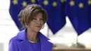 Brigitte Bierlein menjabat sebagai presiden Mahkamah Konstitusi sebelum menjabat sebagai kanselir Austria hingga Januari 2020. (Aris Oikonomou / AFP)