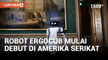 Robot Humanoid Italia Ergocub Mulai Debutnya di Amerika Serikat