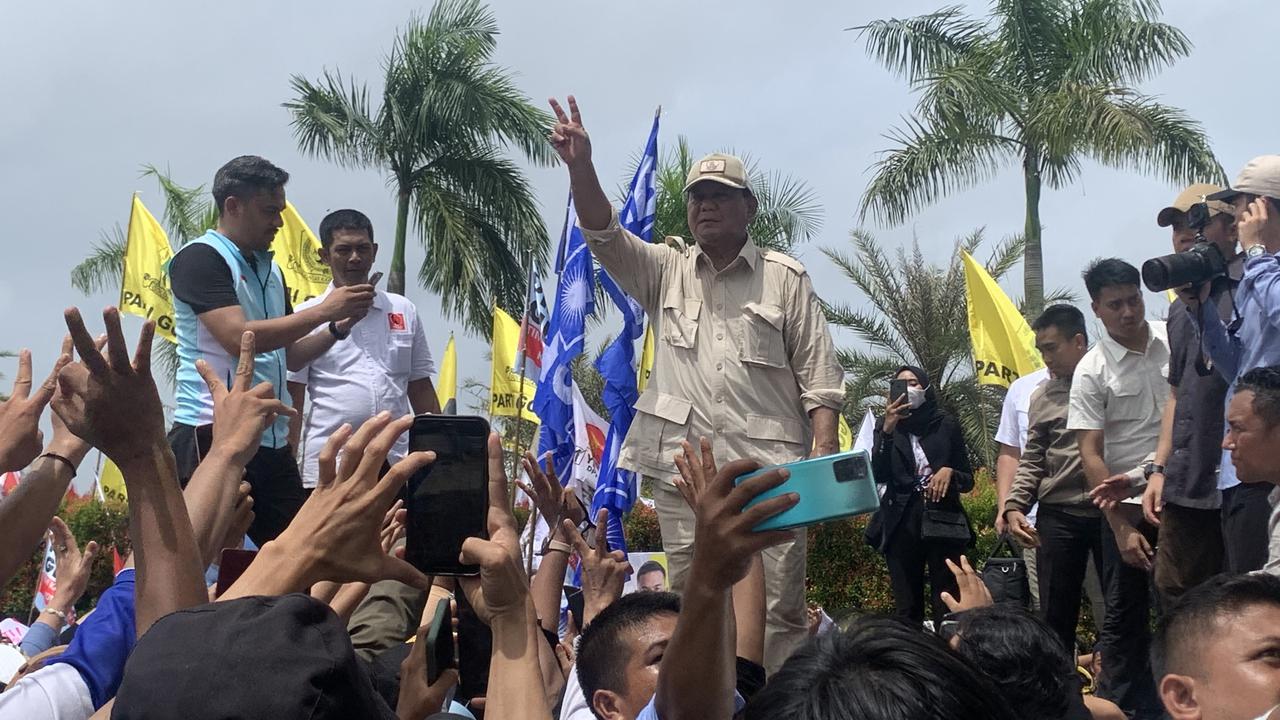 Calon Presiden (Capres) nomor urut 02 Prabowo Subianto