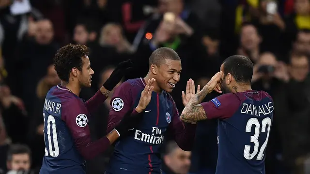 Para Pemain PSG Jahili Kylian Mbappe