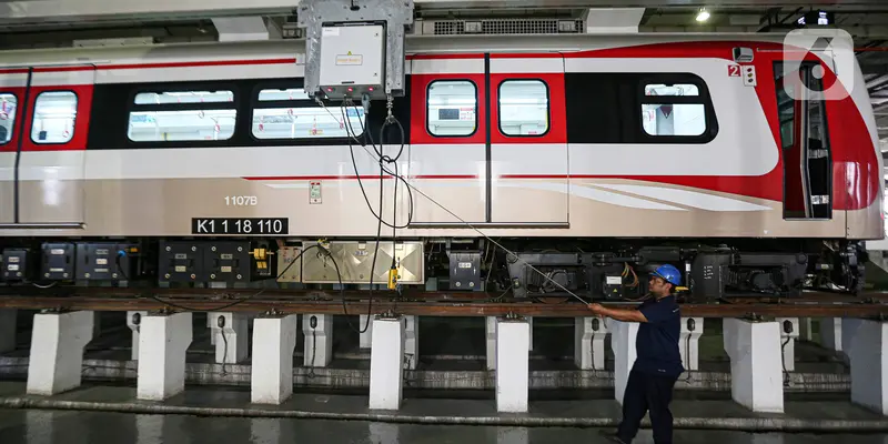 Perawatan Kereta LRT Jakarta