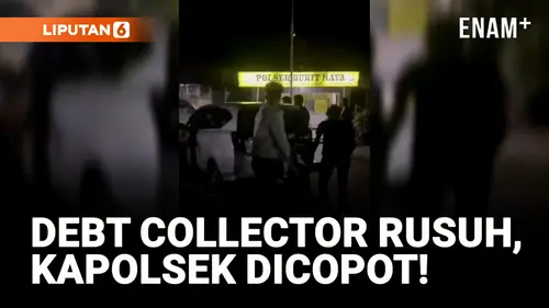 VIDEO: Kapolda Riau Copot Kapolsek Bukit Raya Imbas Kerusuhan Debt Collector