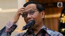 Mahfud MD resmi mengundurkan diri dari posisi di Kabinet Indonesia Maju (KIM). (Liputan6.com/Herman Zakharia)
