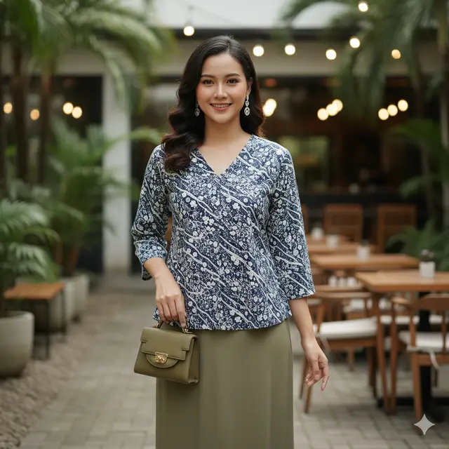 7 Model Atasan Batik untuk Orang Gemuk agar Terlihat Langsing, Nyaman dan Stylish