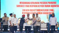 Apel Akbar Kebangsaan Buruh Indonesia di Lapangan Botanical Jababeka