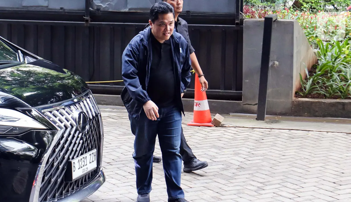 Erick Thohir mengklaim kehadiran Emil Audero diperlukan untuk memberi persaingan bagi Maarten Paes yang selama ini tampil sensasional di bawah mistar gawang timnas Indonesia. (Liputan6.com/Herman Zakharia)