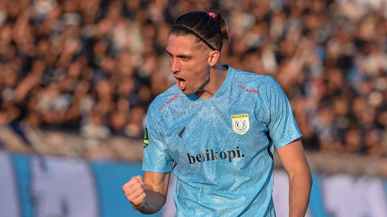 Jonny Campbell - Persela Lamongan Vs Persijap Jepara di Liga 2 2023/2024