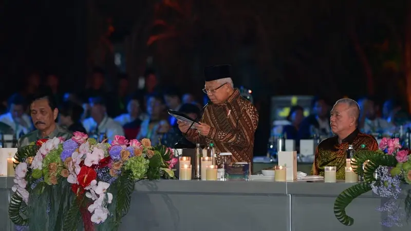 Wapres Ma'ruf Amin di Gala Dinner ISF 2024