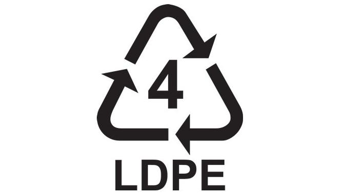 Angka 4 (LDPE)  (sumber: Pixabay)