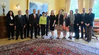 Kunjungan kerja Menteri Luar Negeri (Menlu) Retno Marsudi ke Oslo, Norwegia pada 12-13 Juni 2023. (Dok: Twitter/@Menlu_RI)
