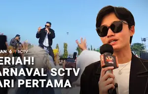 Kemeriahan Karnaval SCTV Hari Pertama di Indramayu