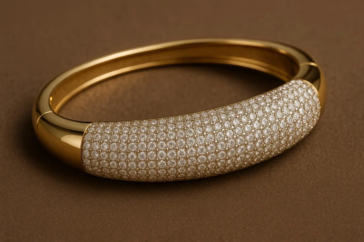 Model Gelang Emas London Jumbo (Foto: ChatGPT)