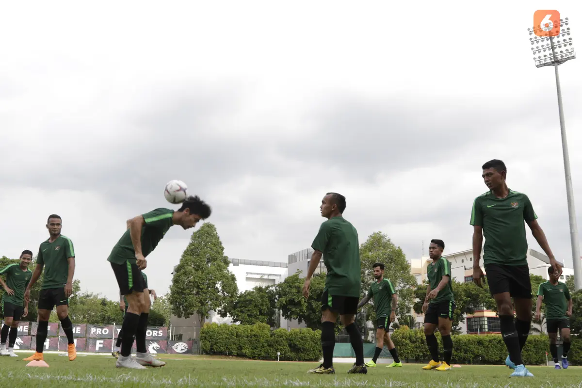 Latihan Timnas Indonesia