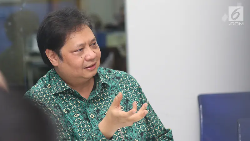 Menteri Perindustrian Airlangga Hartarto