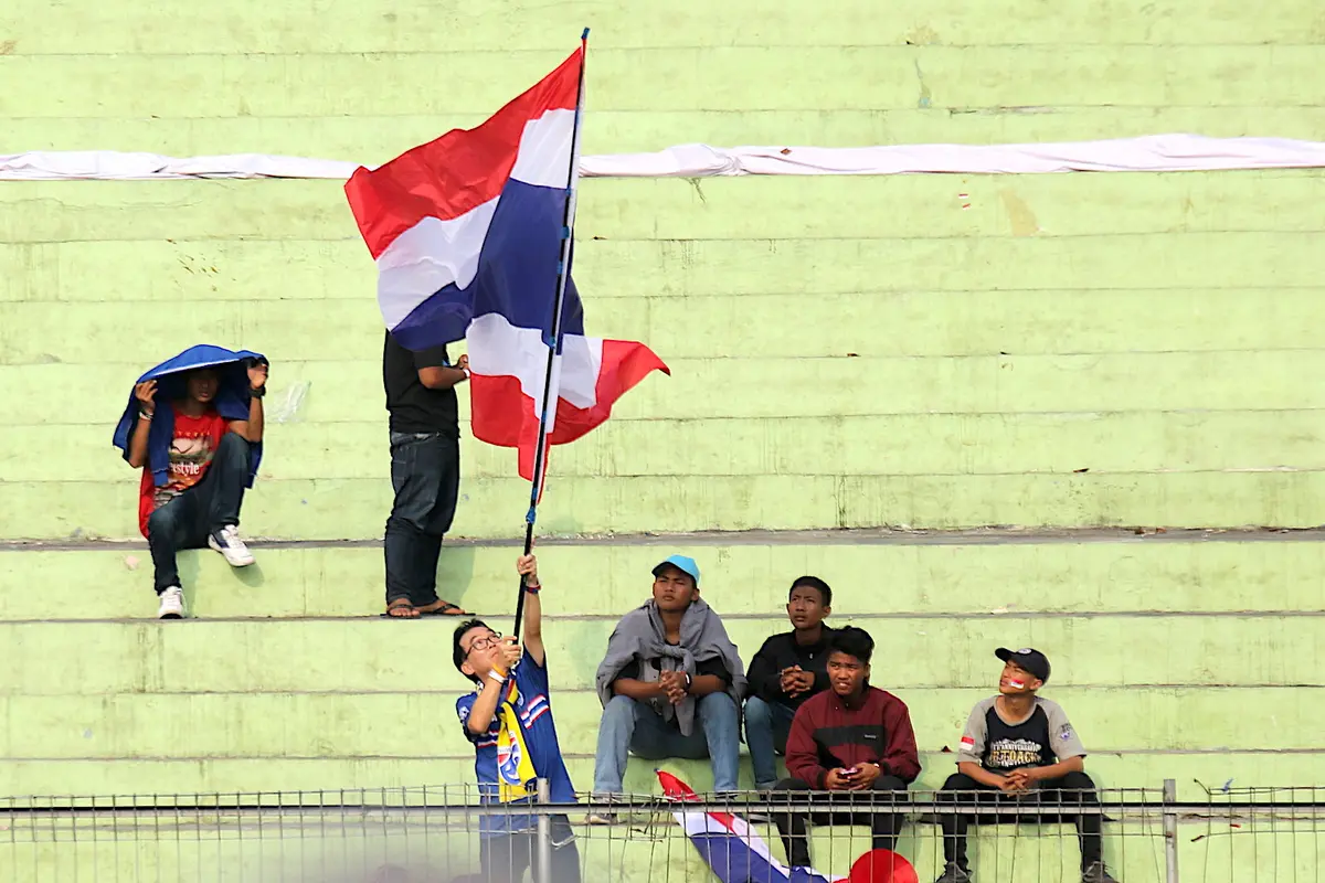 Suporter Thailand Piala AFF U-16 2018