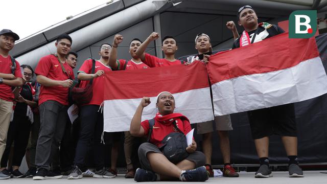 Suporter Timnas Indonesia