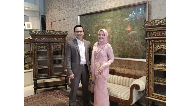 Sahrul Gunawan dan Dine makin manis (Instagram/sahrulgunawanofficial)