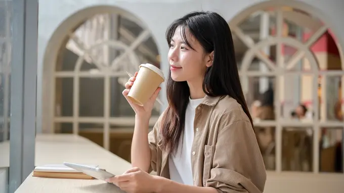 minum kopi santai berpikir mandiri single lajang