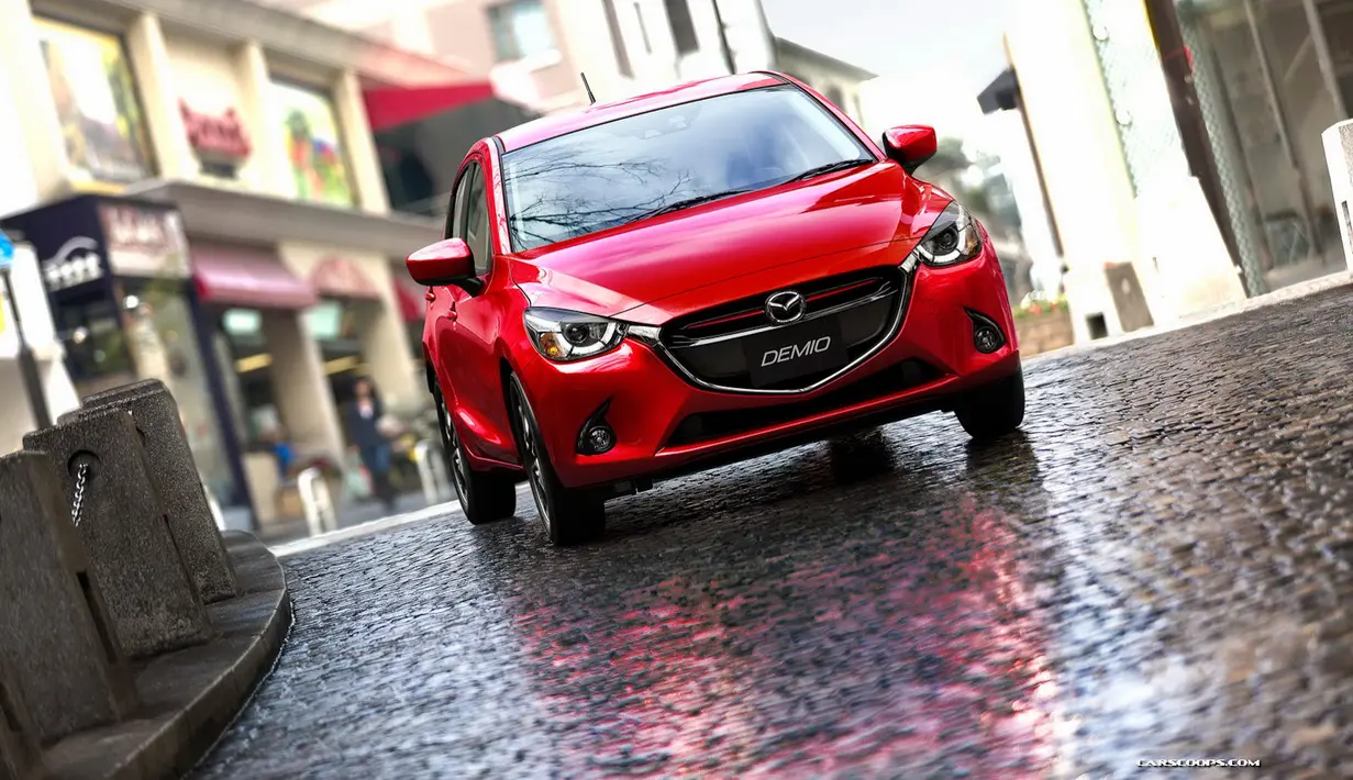 Mazda menjuluki hatchback generasi keempatnya itu sebagai Demio.