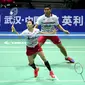 Praveen Jordan / Debby Susanto disingkirkan wakil Tiongkok, Wang Yilyu/Huang Dongping, di perempat final Asia Championships 2017. (Humas PP PBSI)