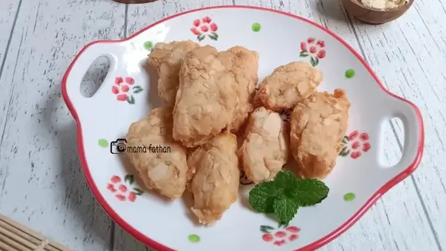 Resep nanas goreng almond. (dok. Cookpad @mamafathan)