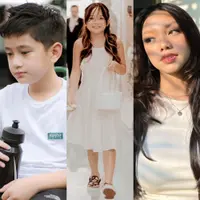 Lihat di sini beberapa potret gaya stylish anak-anak artis, ada Rafathar, Gempi, hingga Naura Ayu.