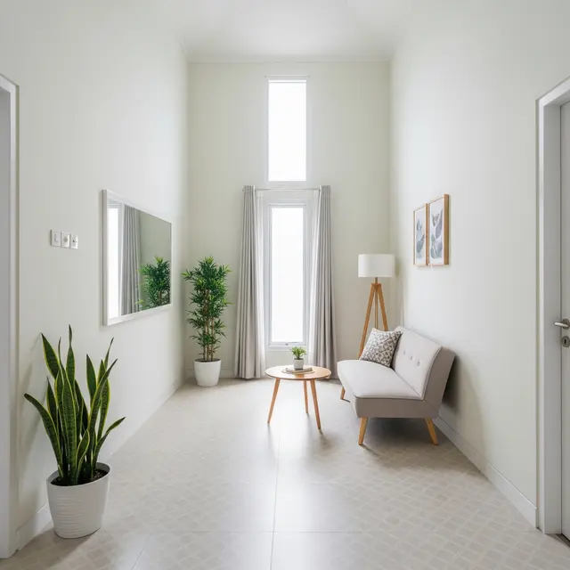 9 Model Ruang Tamu Sempit Ceiling Tinggi agar Terlihat Lapang