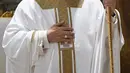 Misa perayaan ini menjadi momen penting bagi Robert Francis Prevost, yang kini memimpin 1,4 miliar umat Katolik di seluruh dunia. (Handout/Vatican Media/AFP)