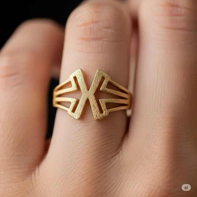 Model Cincin Emas Asli Terbaru. Foto: Gemini