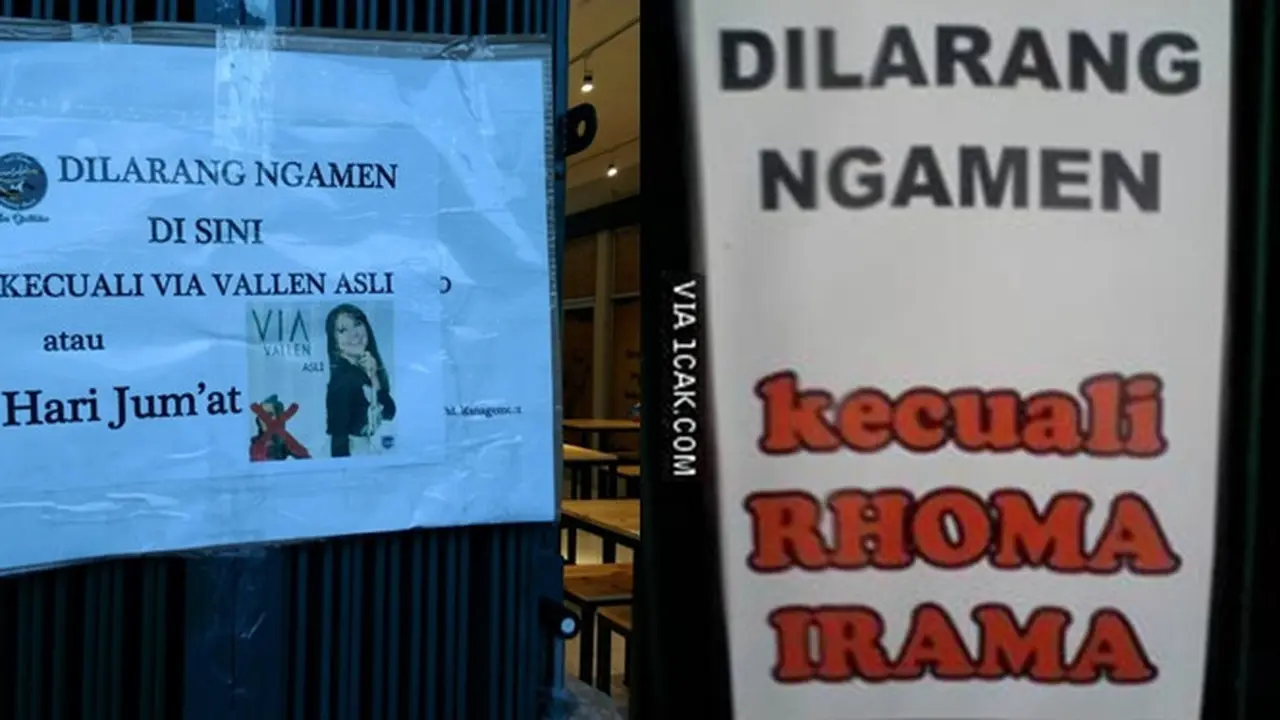 6 Peringatan Dilarang Ngamen Kecuali Lagu Dangdut Ini Kocak