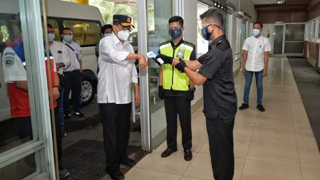 Kunjungan Kerja Menhub Budi Karya Sumadi dalam rangka peninjauan sarana dan prasarana transportasi di Provinsi Sumatera Utara, Sabtu (7/11/2020). (Dok Kemenhub)